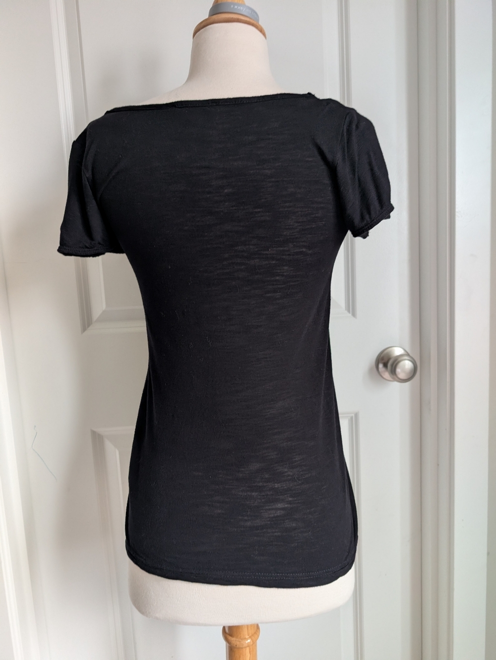 Vintage Burberry London Y2K Twist-Front Top - Picture 4 of 13